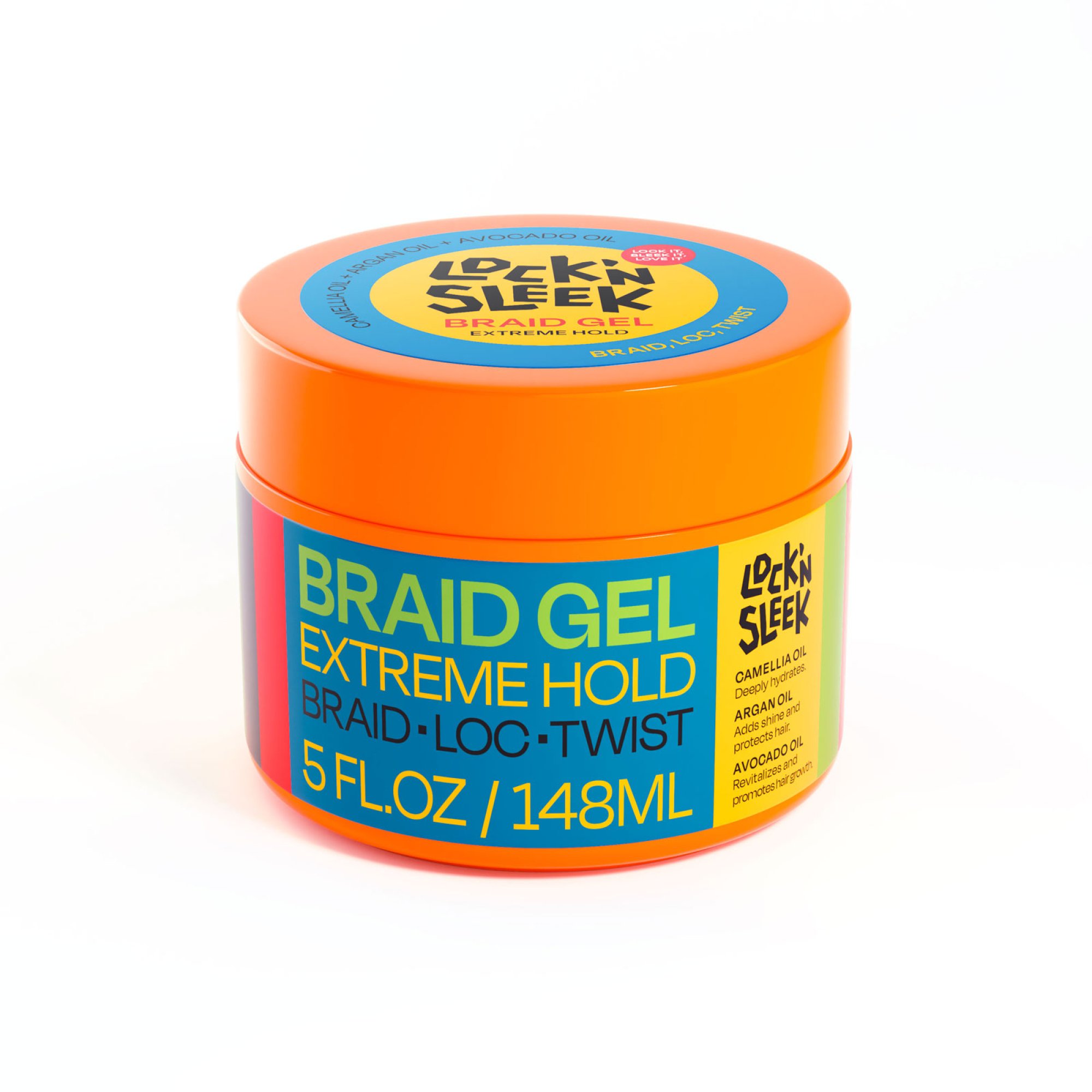 Braid Gel for Long-Lasting Hold & Shine | Lock'N Sleek — Lock'N